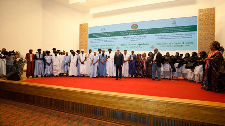 رئيس الجمهورية يشرف على انطلاق حفل إعلان “نواكشوط عاصمة للثقافة في العالم الإسلامي”