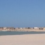 أطلال مدينة الكويرة كما تبدو من الحدود الموريتانية